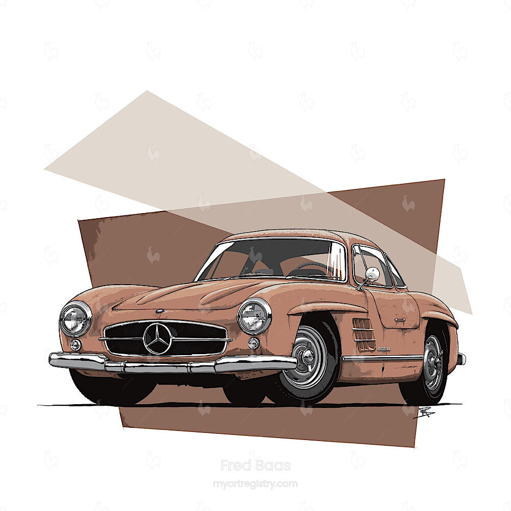 Mercedes 300SL Coupé ‘Rusty’