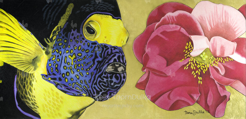 Angelfish and the Rose