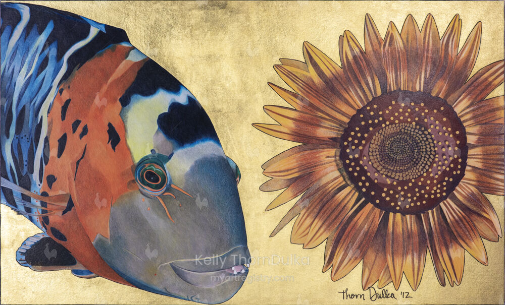 Fish and Flower III, Fang