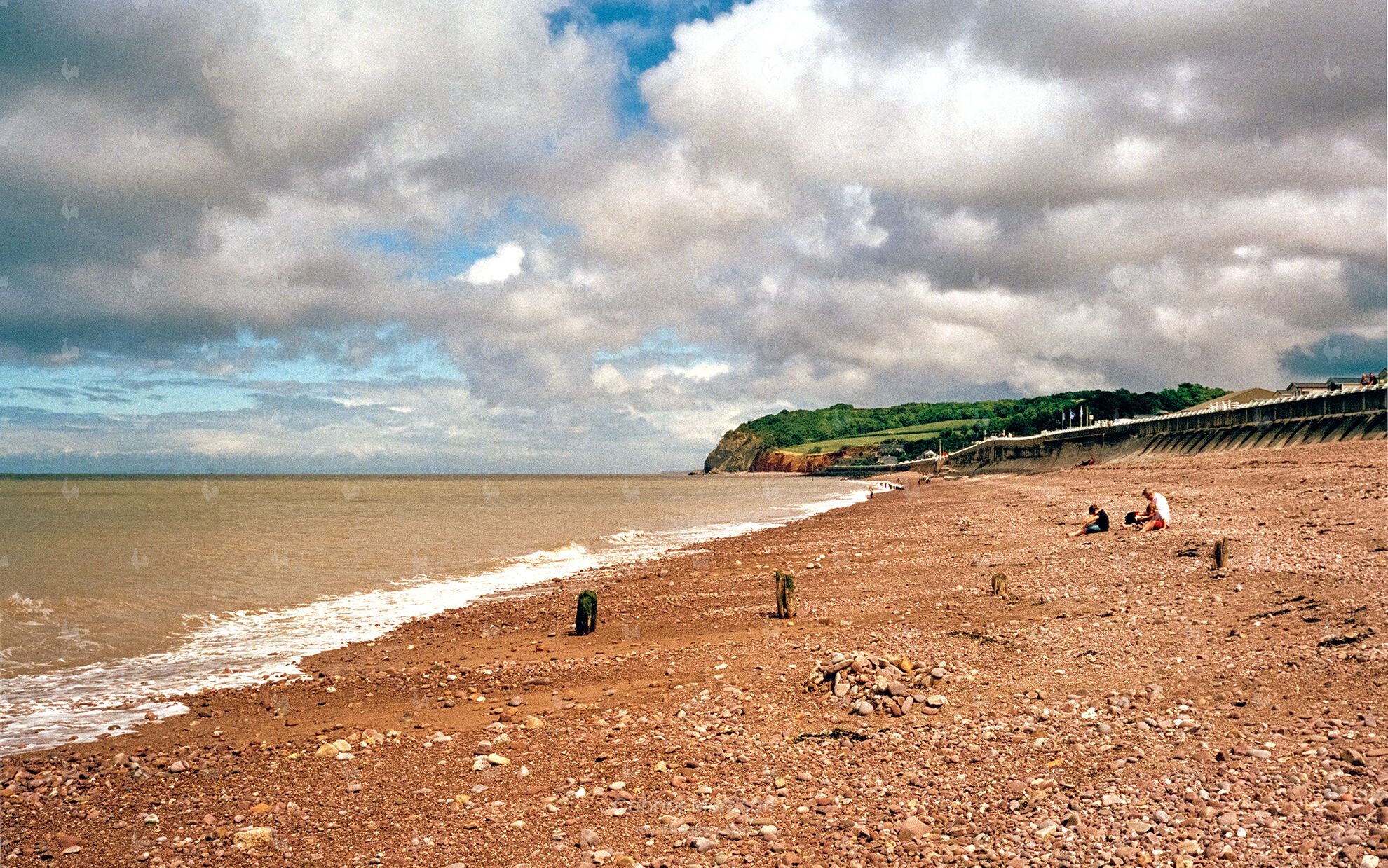 Blue Anchor Beach I (Ed. 1 of 100, A2 Size)