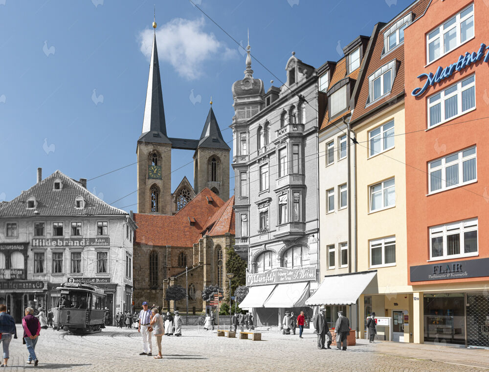 Das zurückgewonnene Herz - Martinikirche und Fischmarkt