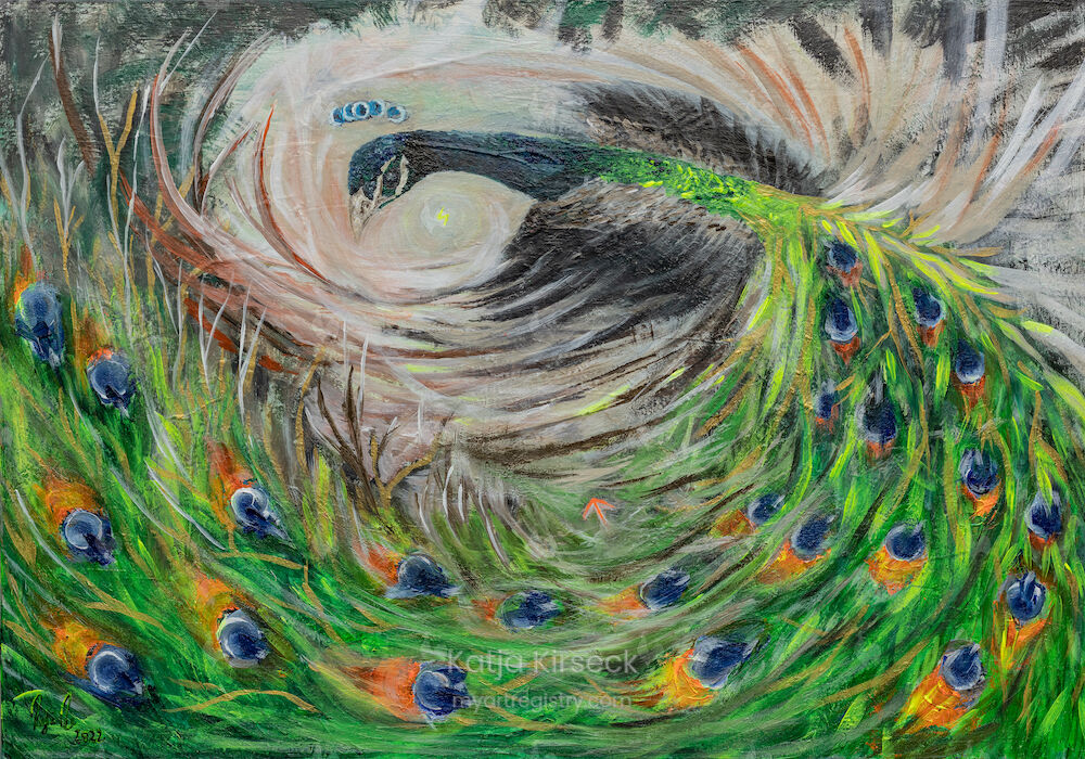 MANIFEST, Acryl on Canvas, 70x100, Gemälde Nr. 44, 08/2022