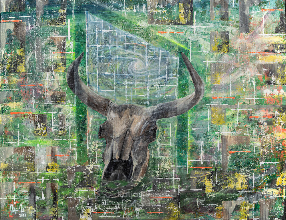 1, Acryl on Canvas, 100x130, Gemälde Nr. 23,  07/2021
