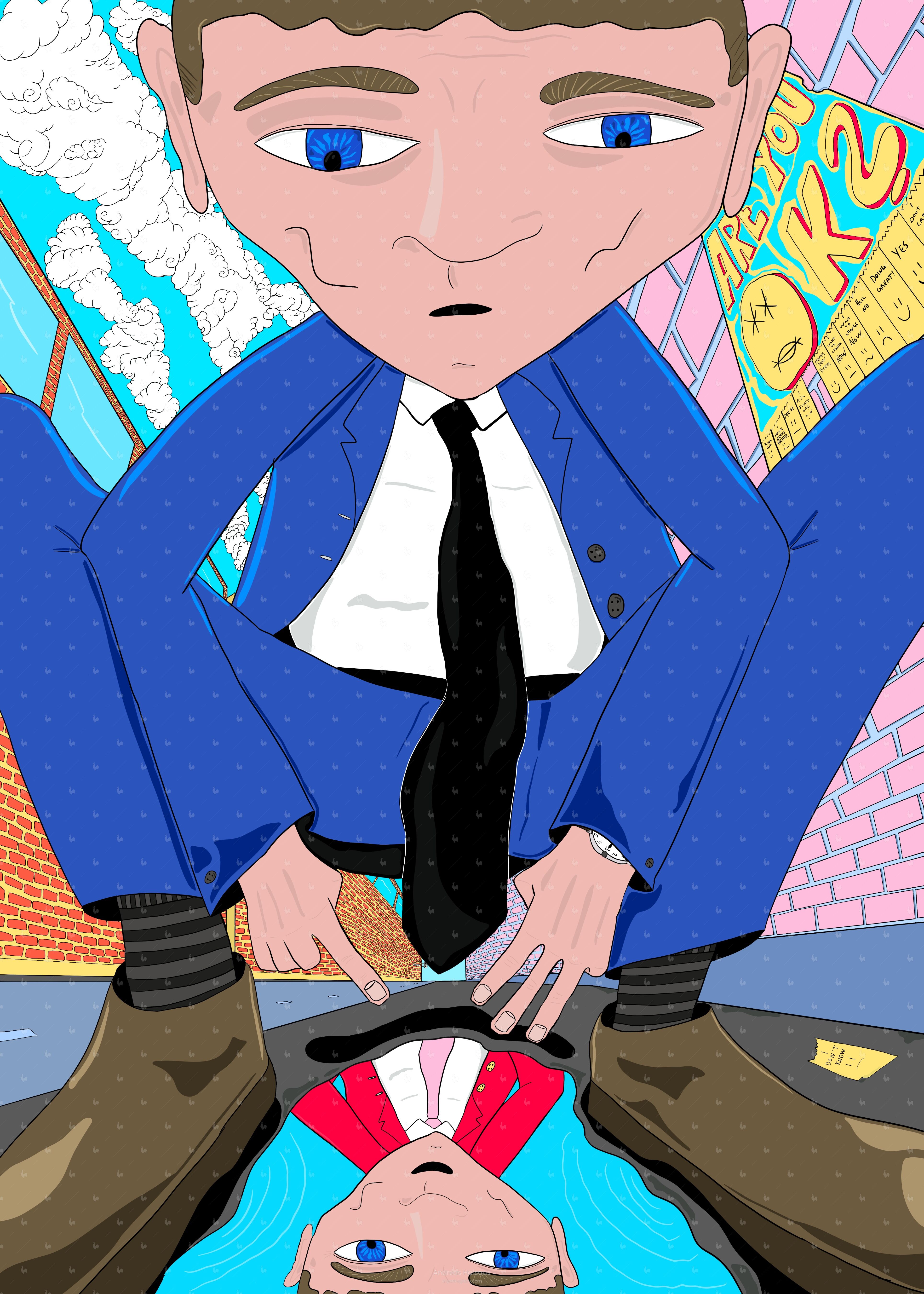 Are You Ok? (70x100cm)