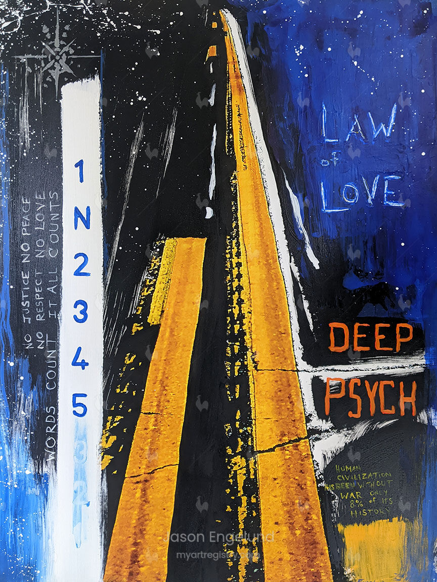 Asphalt Abstracted Ad Astra 004 Law of Love, Deep Psych