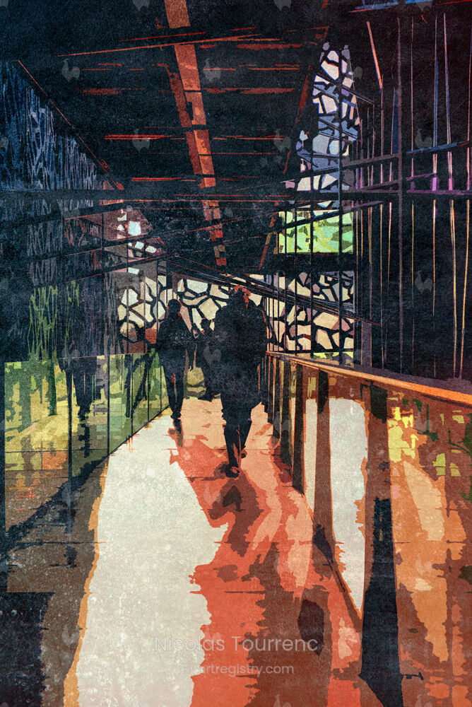 Passerelle #2 "60x90 cm"