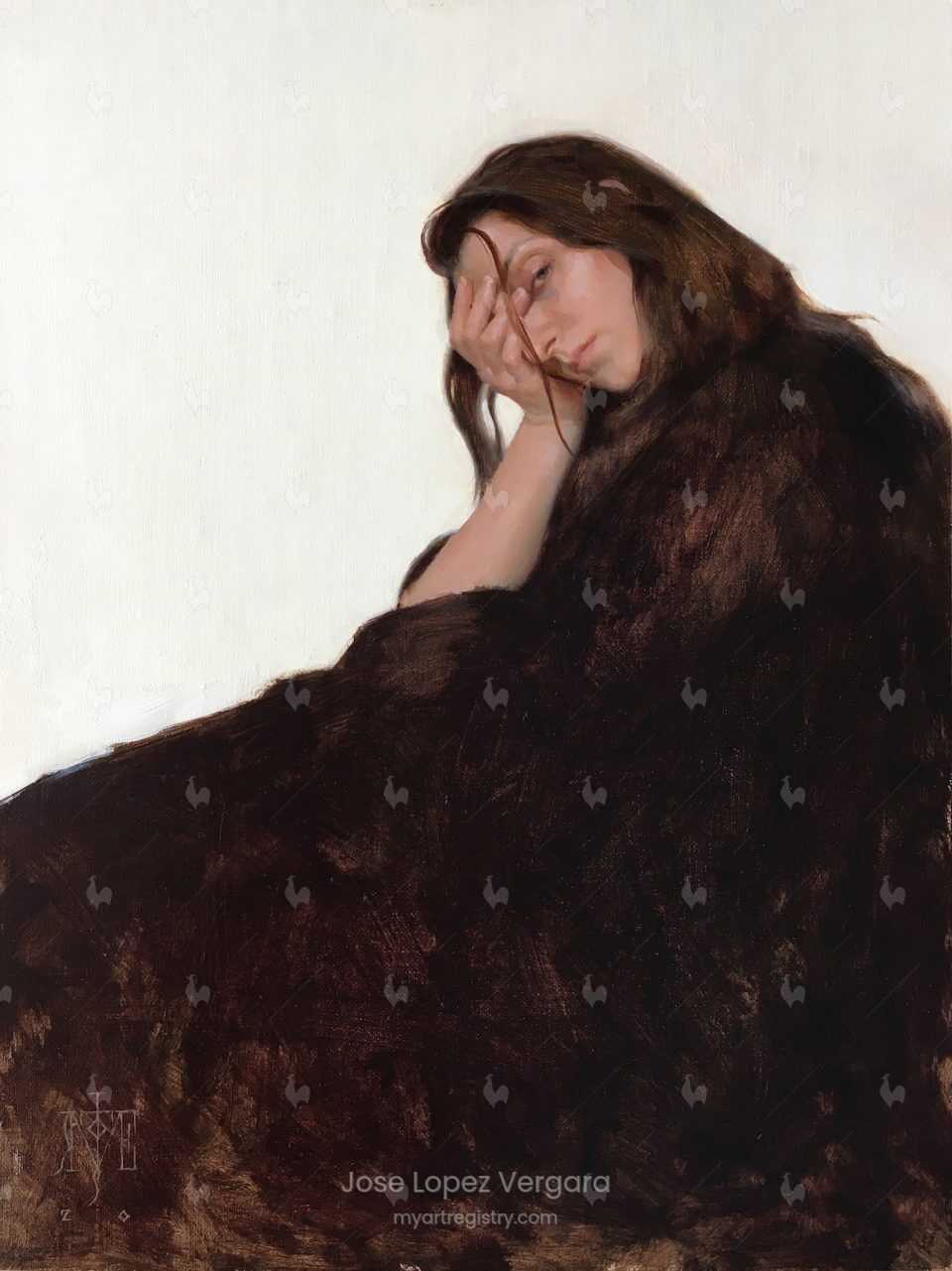 Girl in a Black Dress