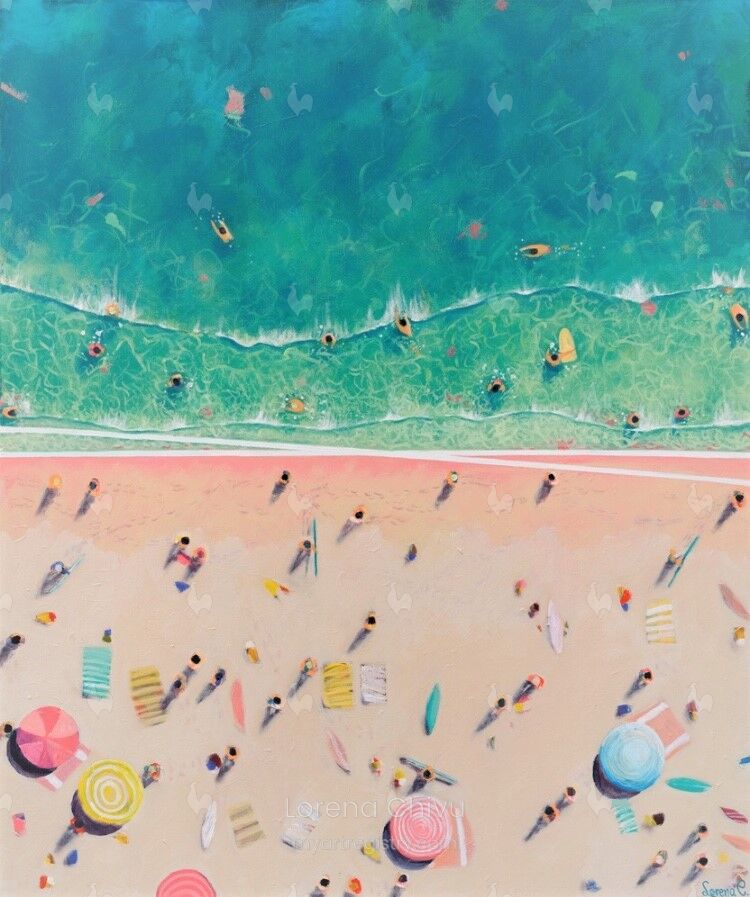 Watermelon blush beach IV/XXX