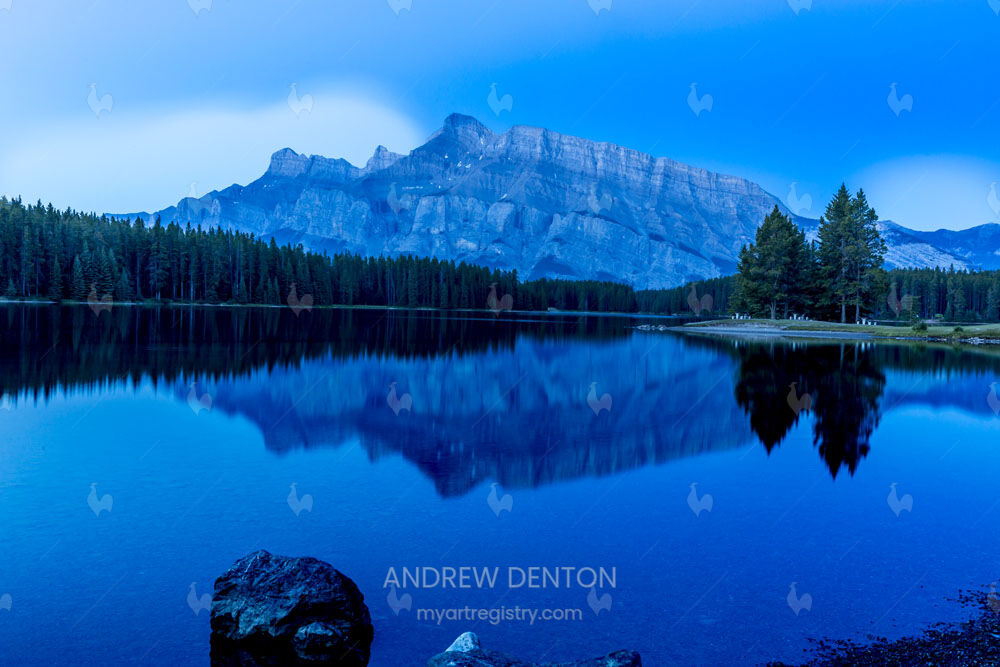 Two Jack Lake Blue Hour