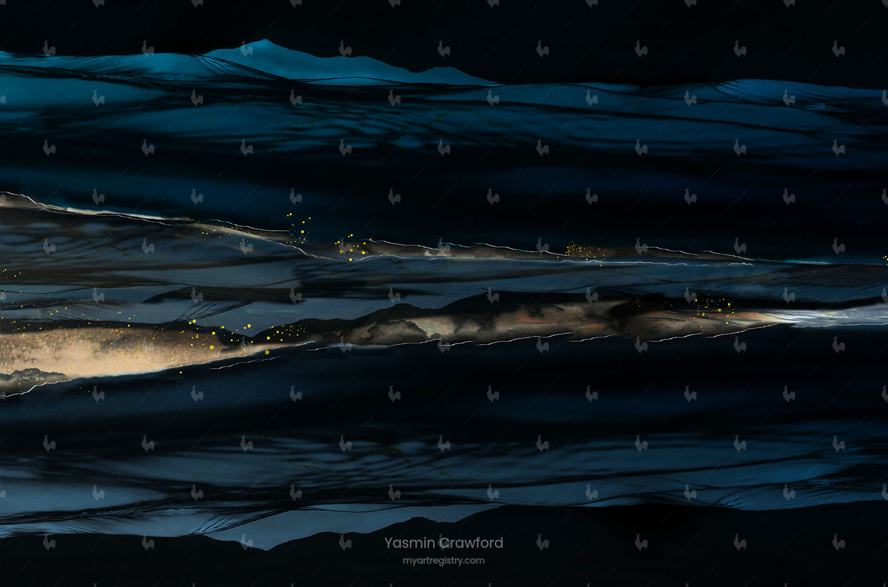 Torn I . Limited Edition 2 of 25. 120 x 74.5cms. Landscape.