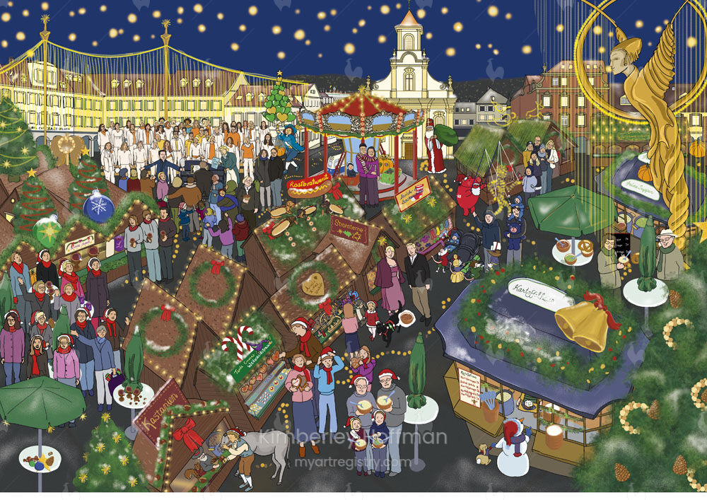 „Ludwigsburg wimmelt“ Der barocke Weihnachtsmarkt DS7