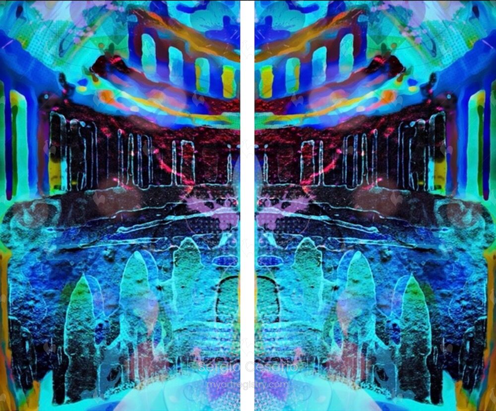 La Bourse De Rêves 1 and 2 (Diptych)
