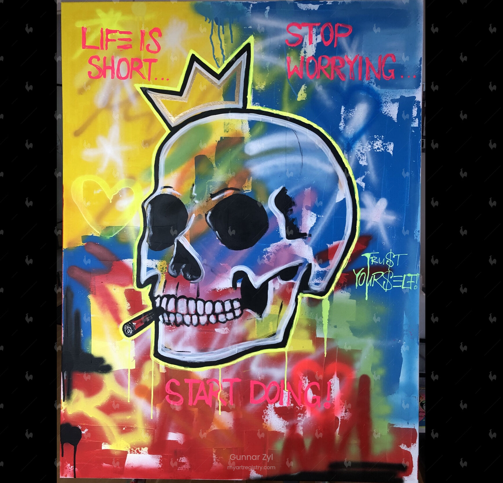 Skull starts doing