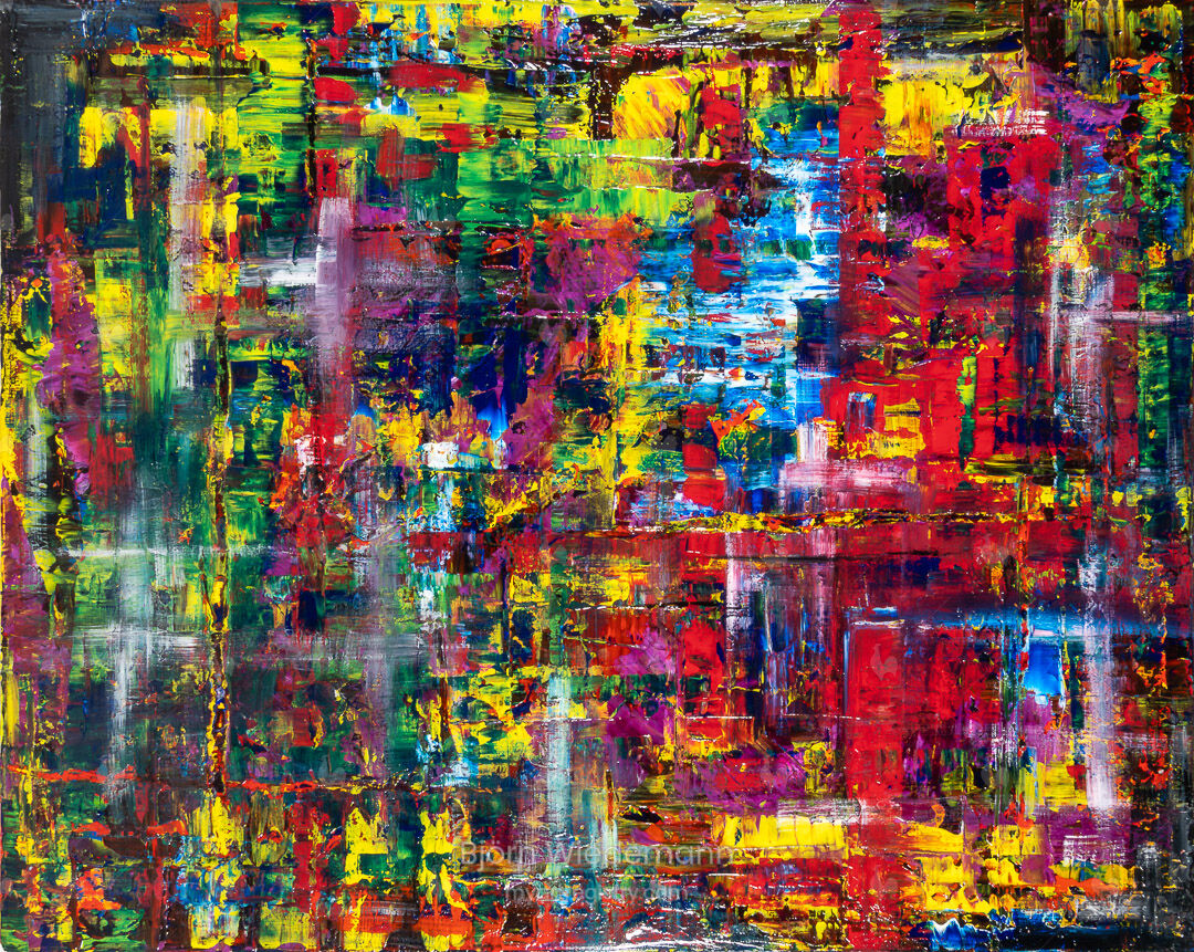 Blütenschimmer [80x100cm]