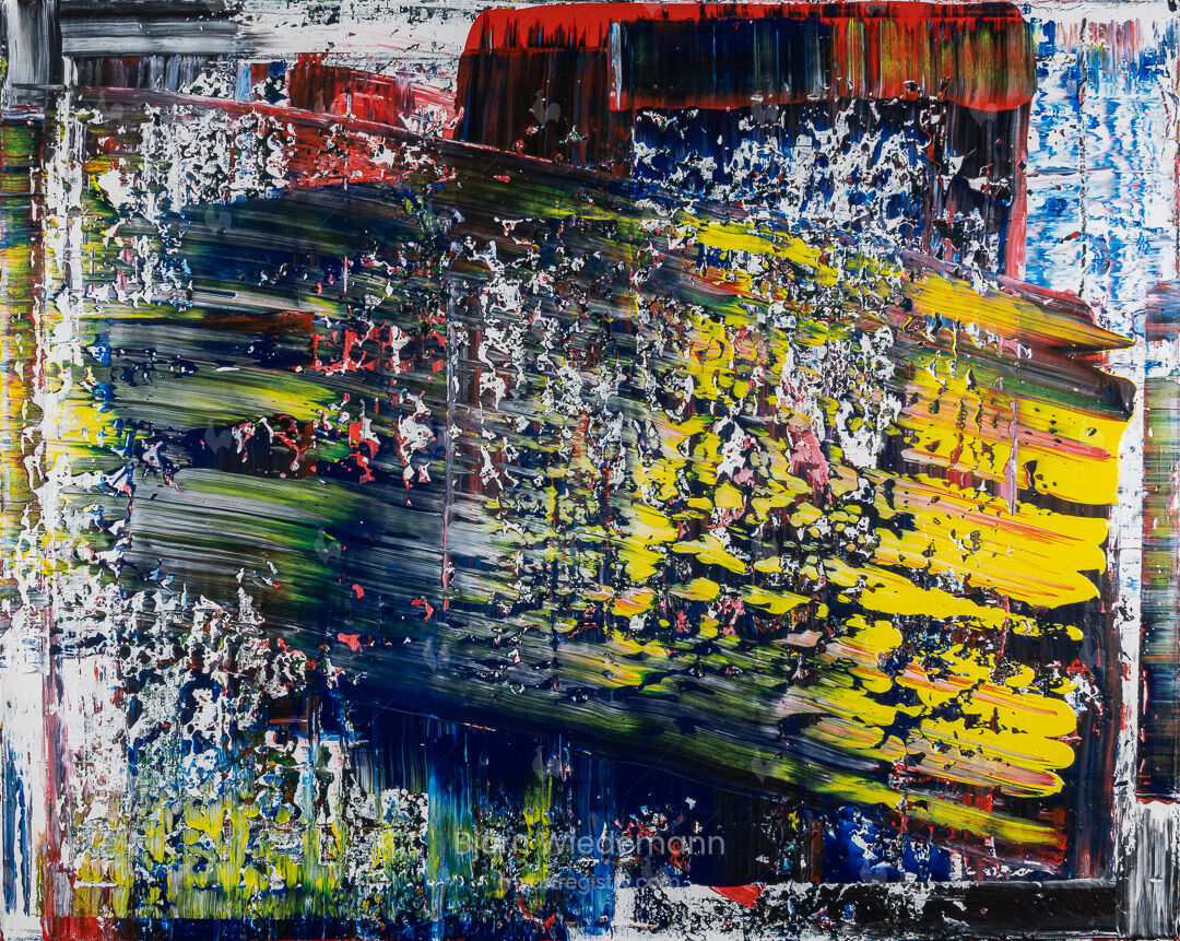 Farbberauscht und Herzenswunsch [80x100cm]