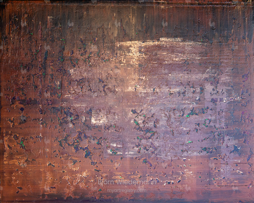 Some Copper In Siena  [80 x 100 cm]