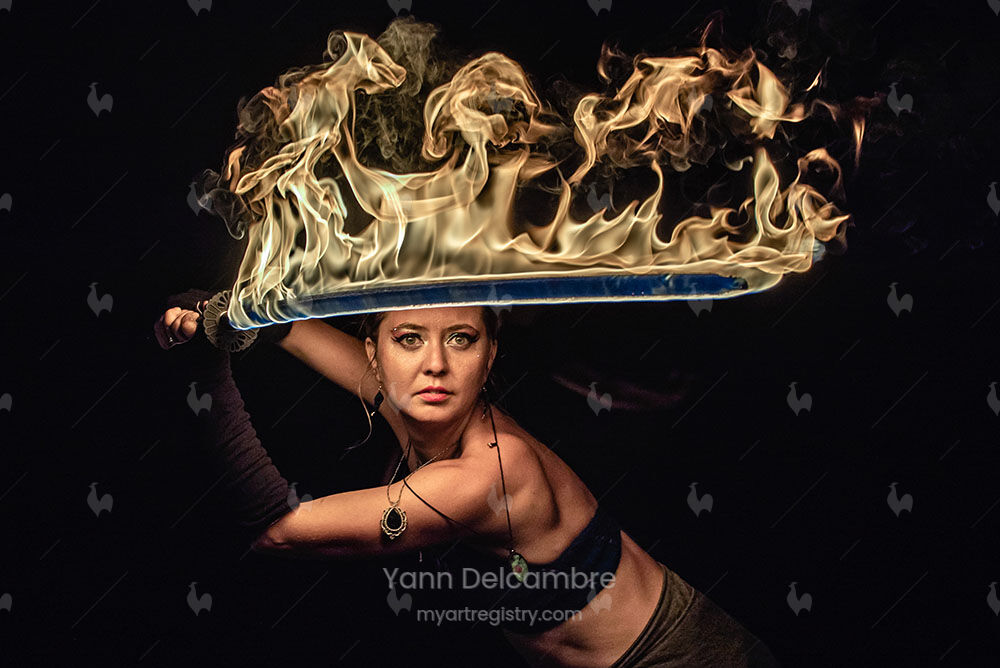 La femme à l'épée