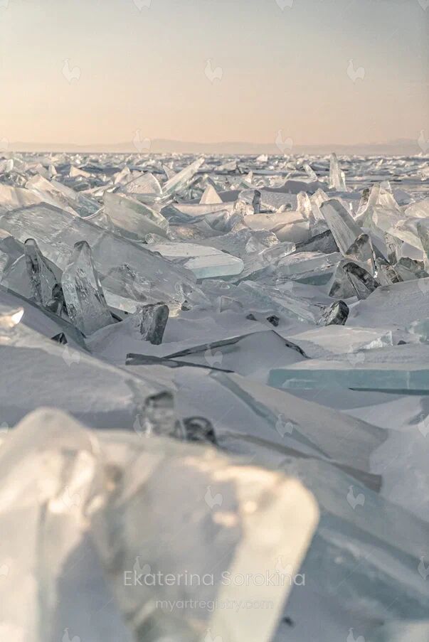 Ice on Baikal