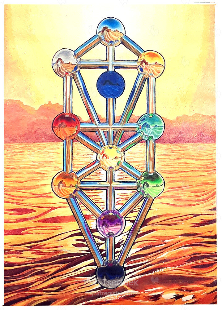 Arvore da Vida - Por do Sol ( The Tree of Life - on Sunset ), 2021