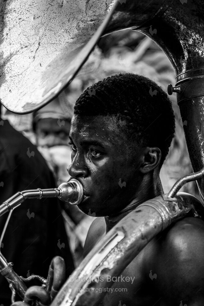Junkanoo Horn Player