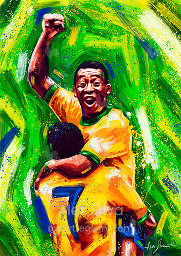 Pelé e Jairzinho